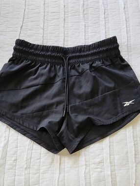 Reebok Women's Charcoal Athletic Shorts